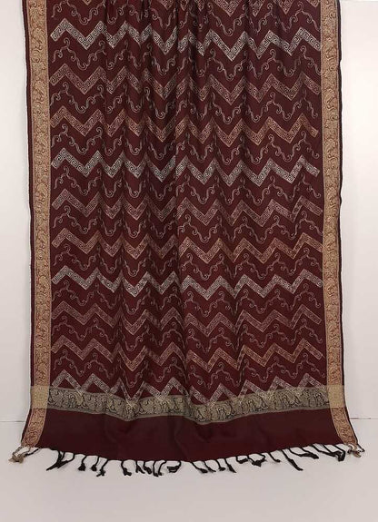 Embroided Winter Shawl - Large - ZSH06