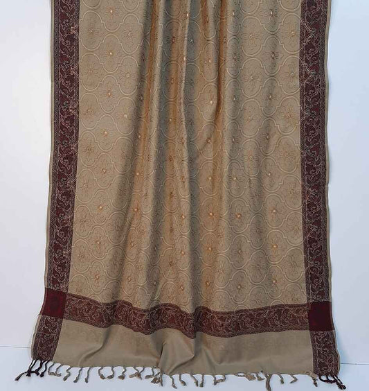 Embroided Winter Shawl - Large - ZSH06