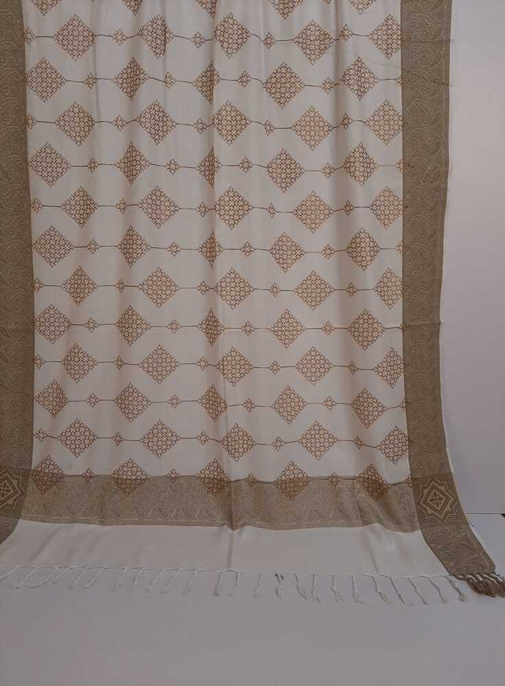 Embroided Winter Shawl - Large - ZSH13