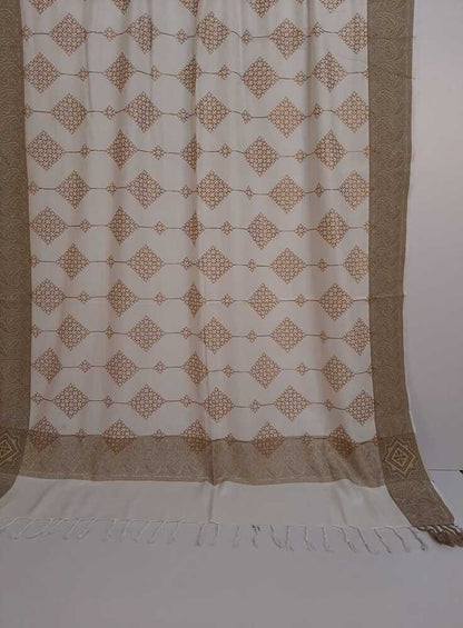 Embroided Winter Shawl - Large - ZSH13