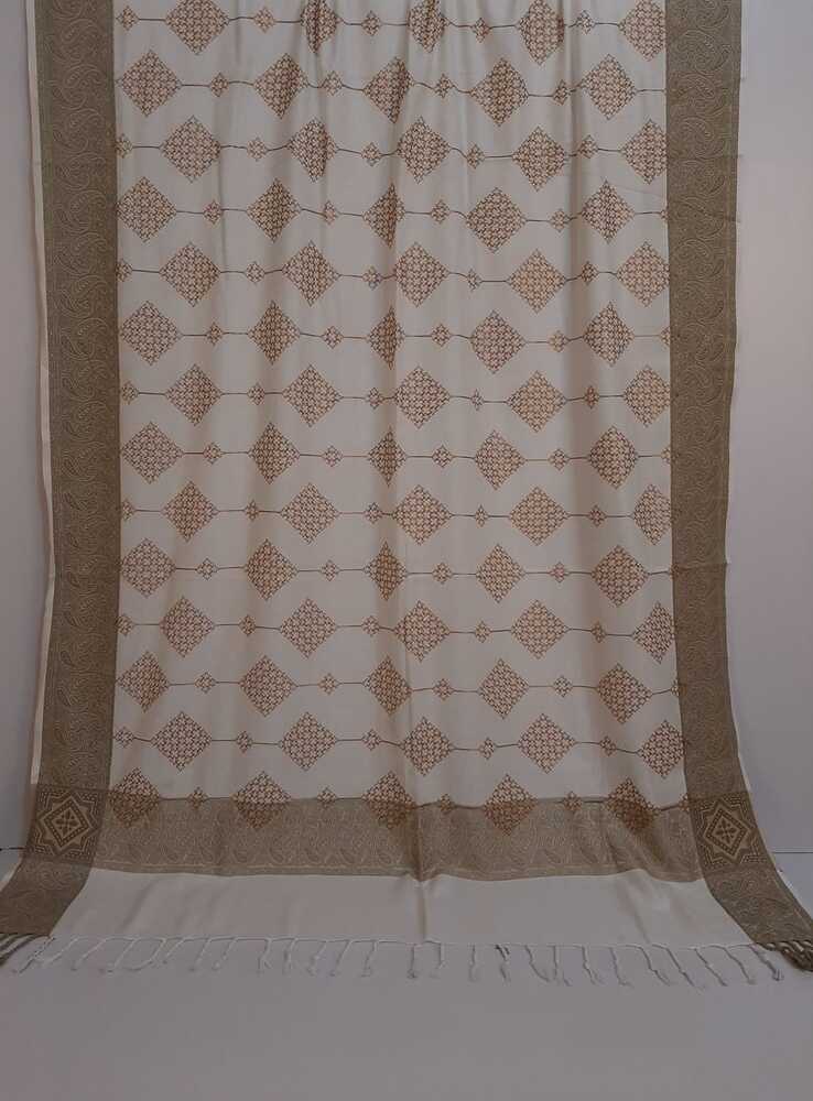 Embroided Winter Shawl - Large - ZSH13