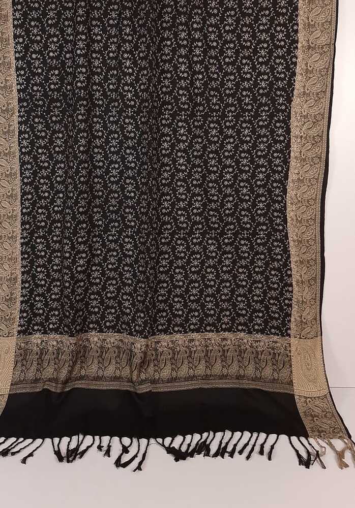 Embroided Winter Shawl - Large - ZSH28