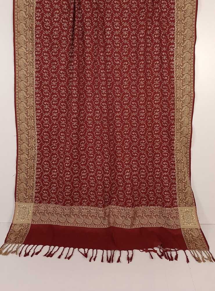 Embroided Winter Shawl - Large - ZSH28