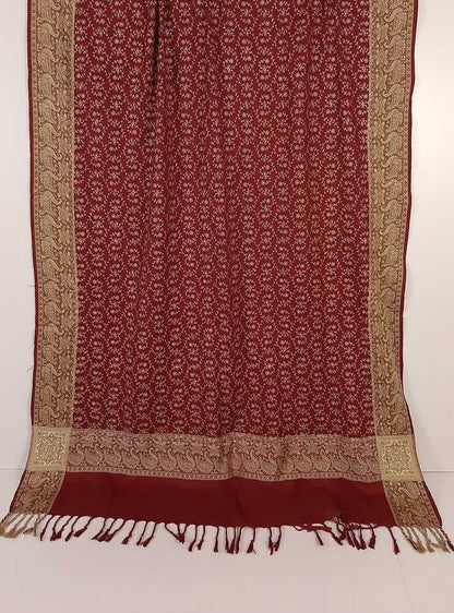 Embroided Winter Shawl - Large - ZSH28