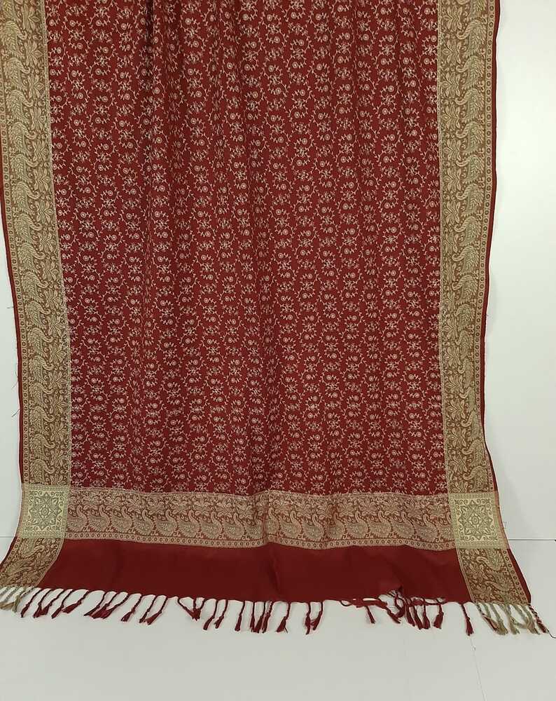Embroided Winter Shawl - Large - ZSH28
