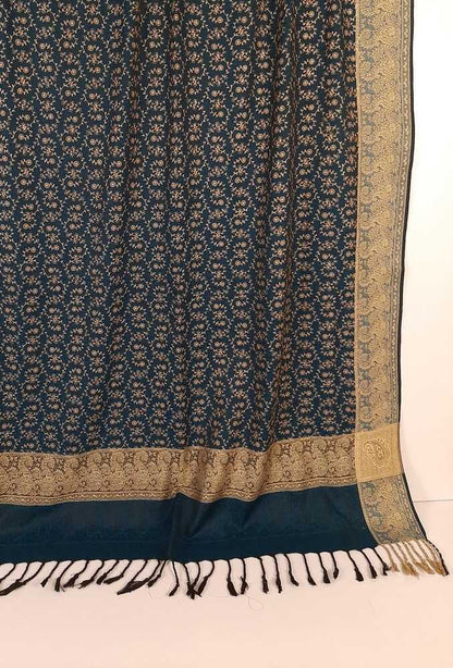 Embroided Winter Shawl - Large - ZSH28