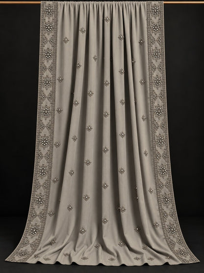skin embroidered shawl
