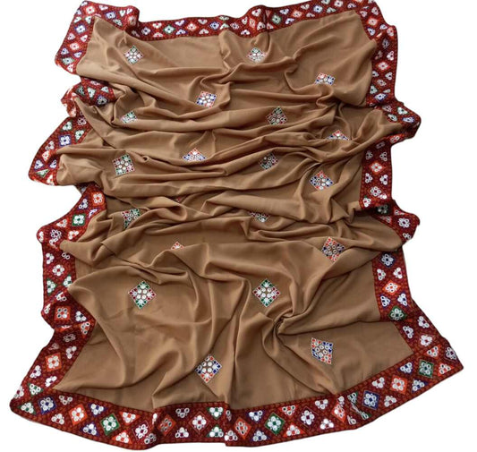 Embroided Swiss Lawn Chaddar Summer Shawl -  SH20
