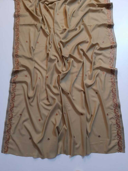 Embroided Swiss Lawn Chaddar Summer Shawl - SH132