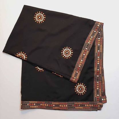 Embroided Swiss Lawn Summer Shawl Chaddar - SH108