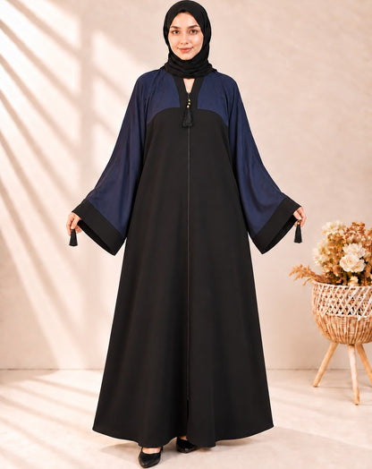 Front Open - Nidah Fabric Abaya  - BGA151