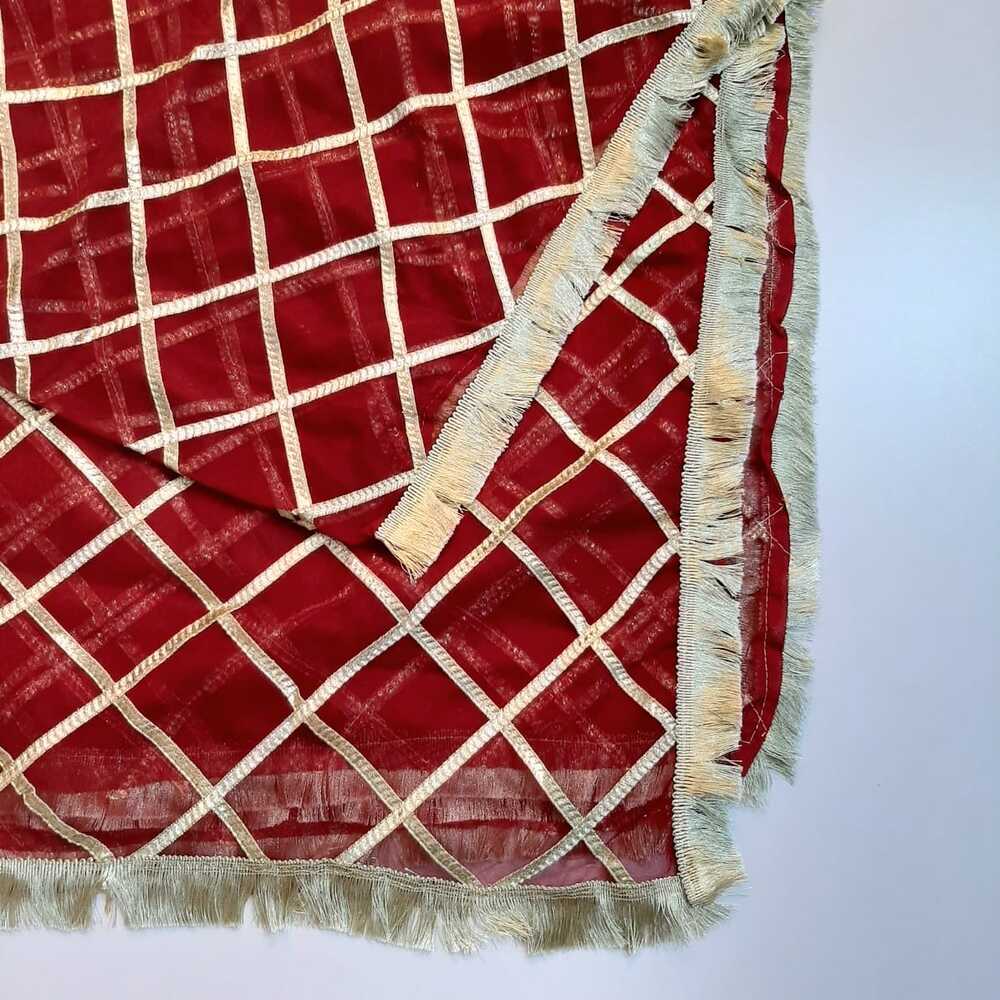 Gota Work - Wedding Dupatta - ZD229