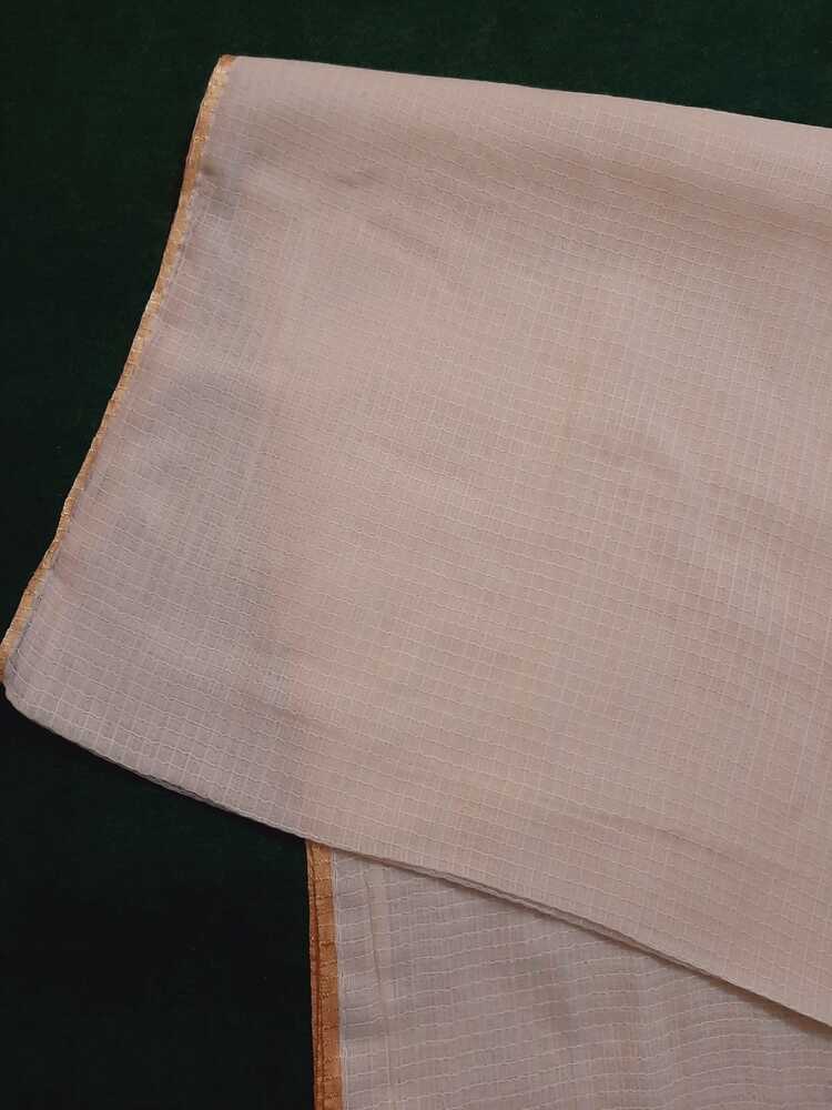 Khaadi Net dupatta - Dyeable -  ZD600