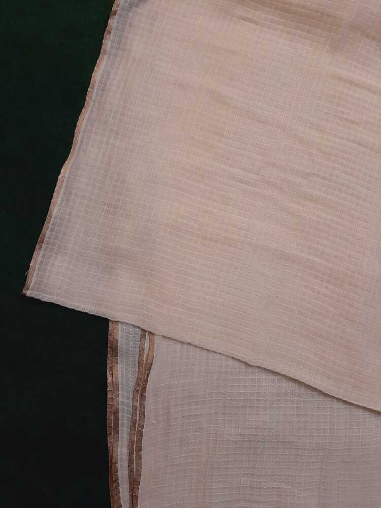 Khaadi Net dupatta - Dyeable -  ZD606