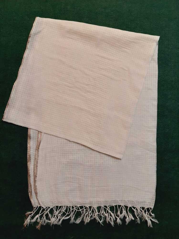 Khaadi Net dupatta - Dyeable -  ZD606