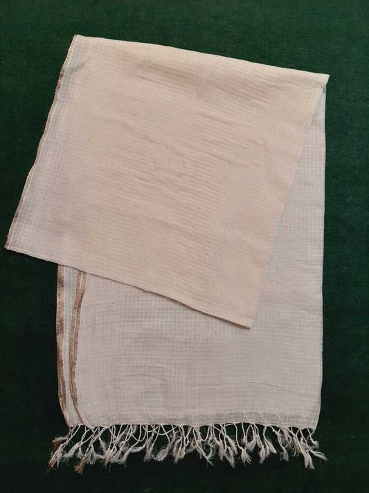 Khaadi Net dupatta - Dyeable -  ZD606