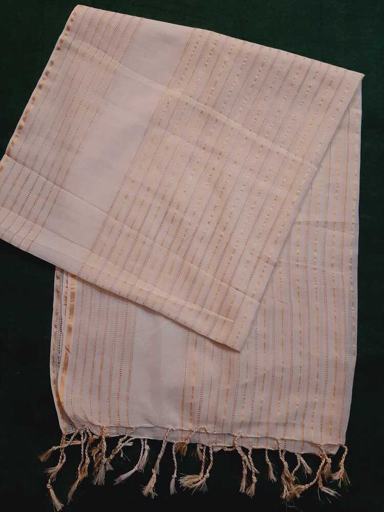 Khaadi Net Gold Zari Dyeable Dupatta