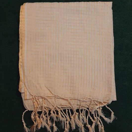 Khaadi Net Gold Zari Dyeable Dupatta