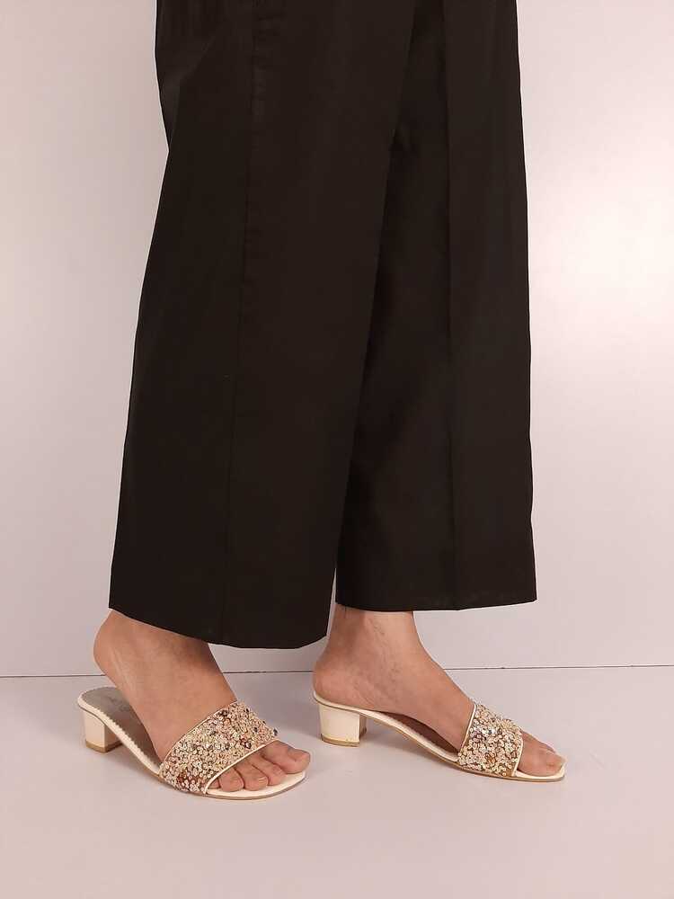 Lawn Culottes - Black - ZT210