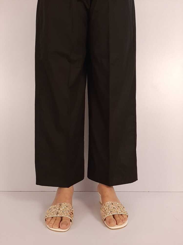Lawn Culottes - Black - ZT210