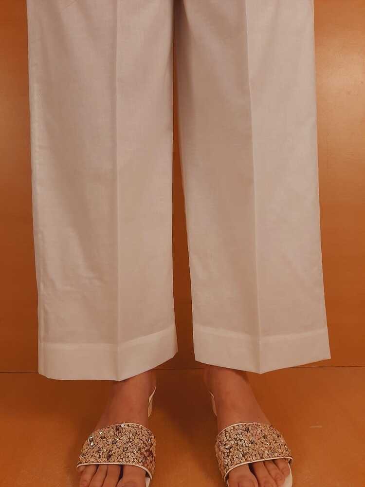 Lawn Culottes - White - ZT210