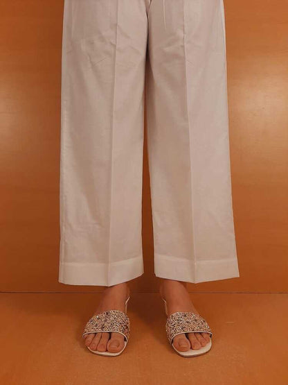 Lawn Culottes - White - ZT210