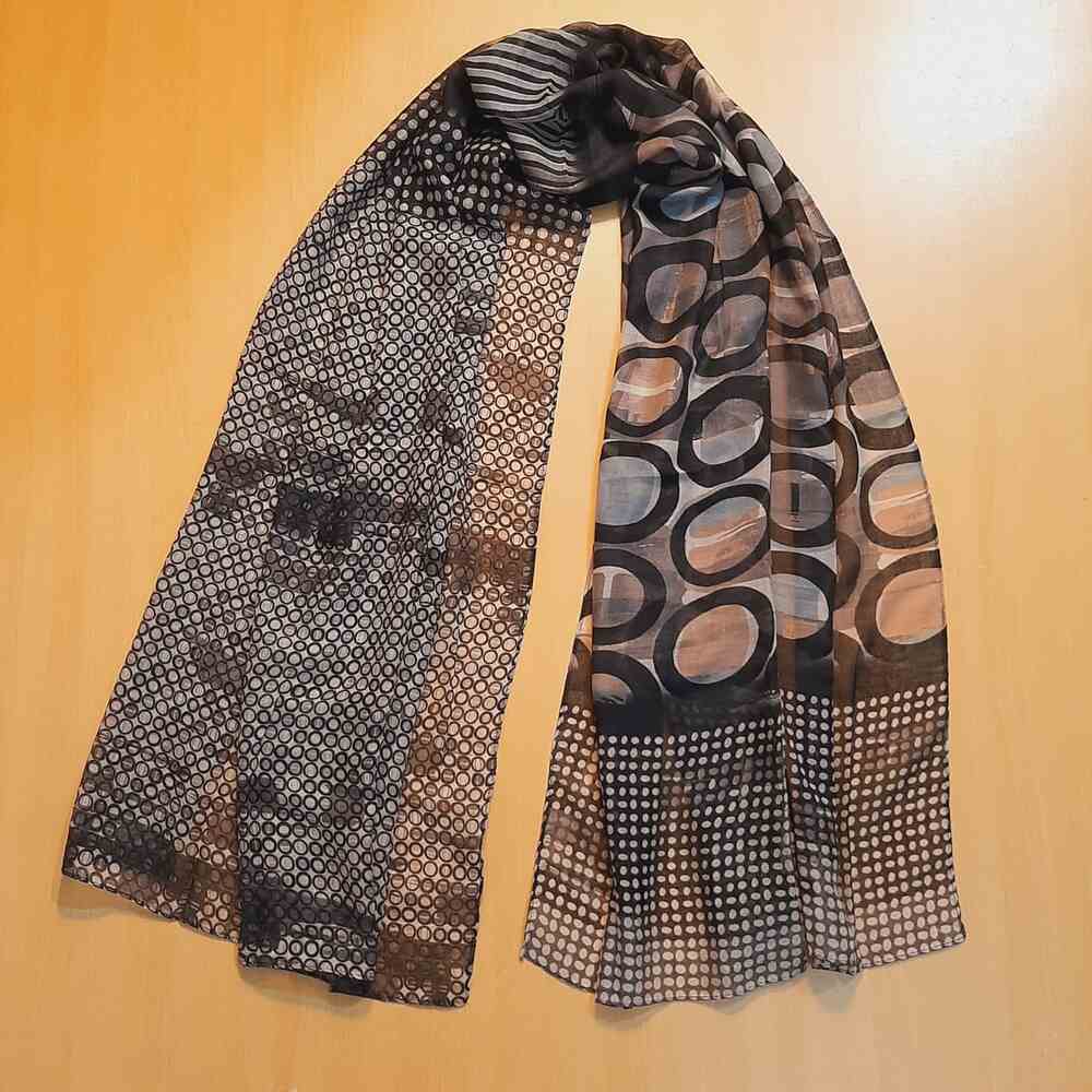 Lawn Scarf Stole – 190 x 80 Cm - ZSC141