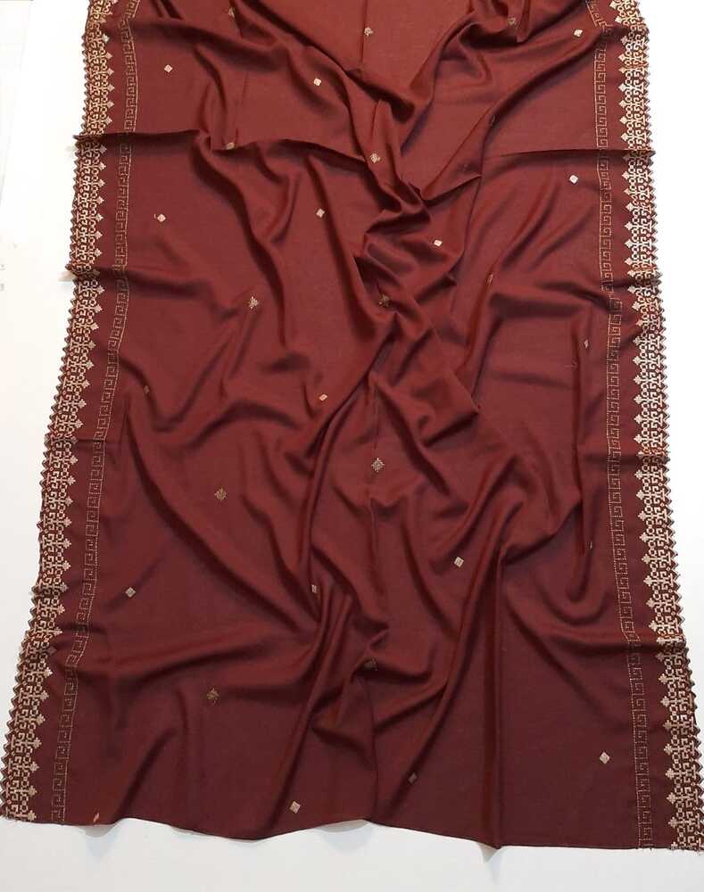 Embroided Swiss Lawn Chaddar Summer Shawl -  SH59