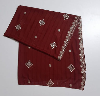 Embroided Tarkashi  Summer Shawl -  SH52