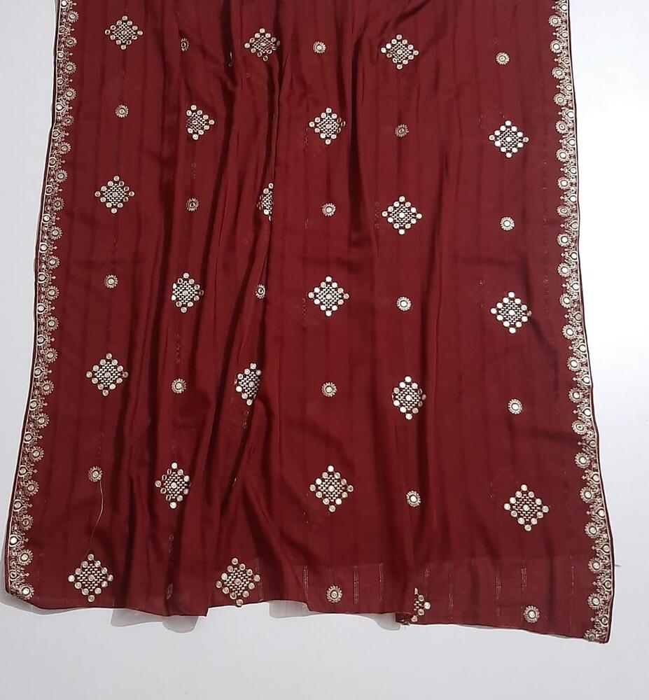 Embroided Tarkashi  Summer Shawl -  SH52