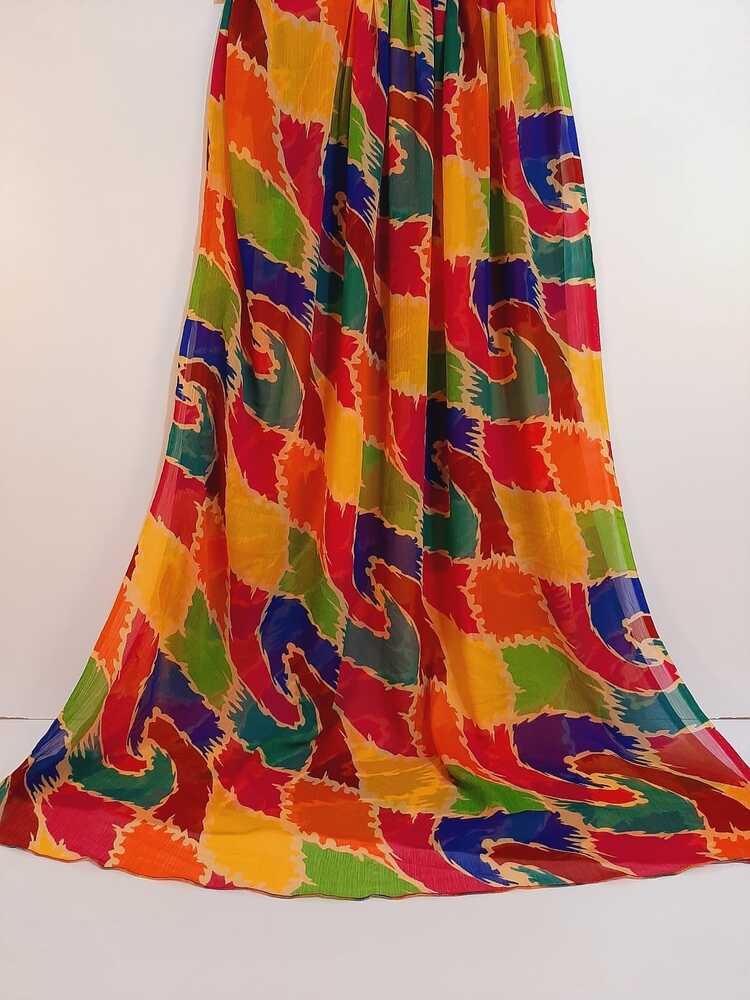 Multi Chiffon Dupatta - ZD106