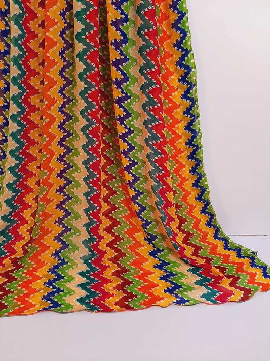 Multi Chiffon Dupatta - ZD107