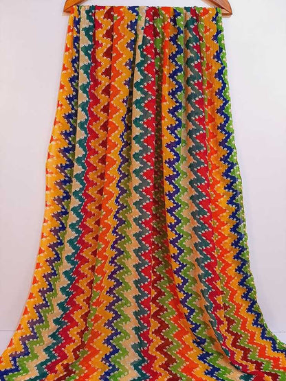 Multi Chiffon Dupatta - ZD107