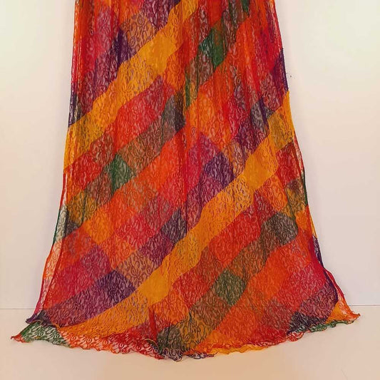 Multi Net Dupatta - ZD237