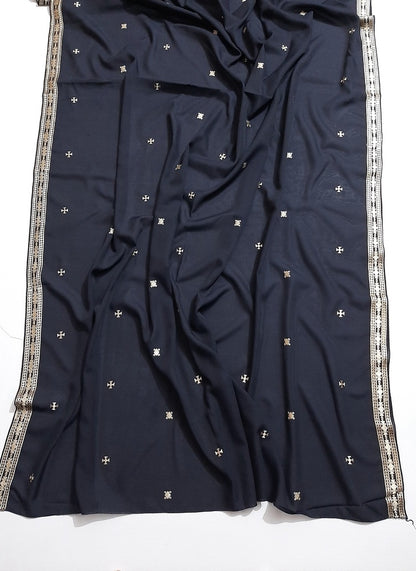 Embroided Swiss Lawn Chaddar Summer Shawl -  SH26