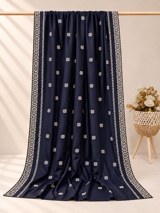 Embroided Swiss Lawn Chaddar - SH94
