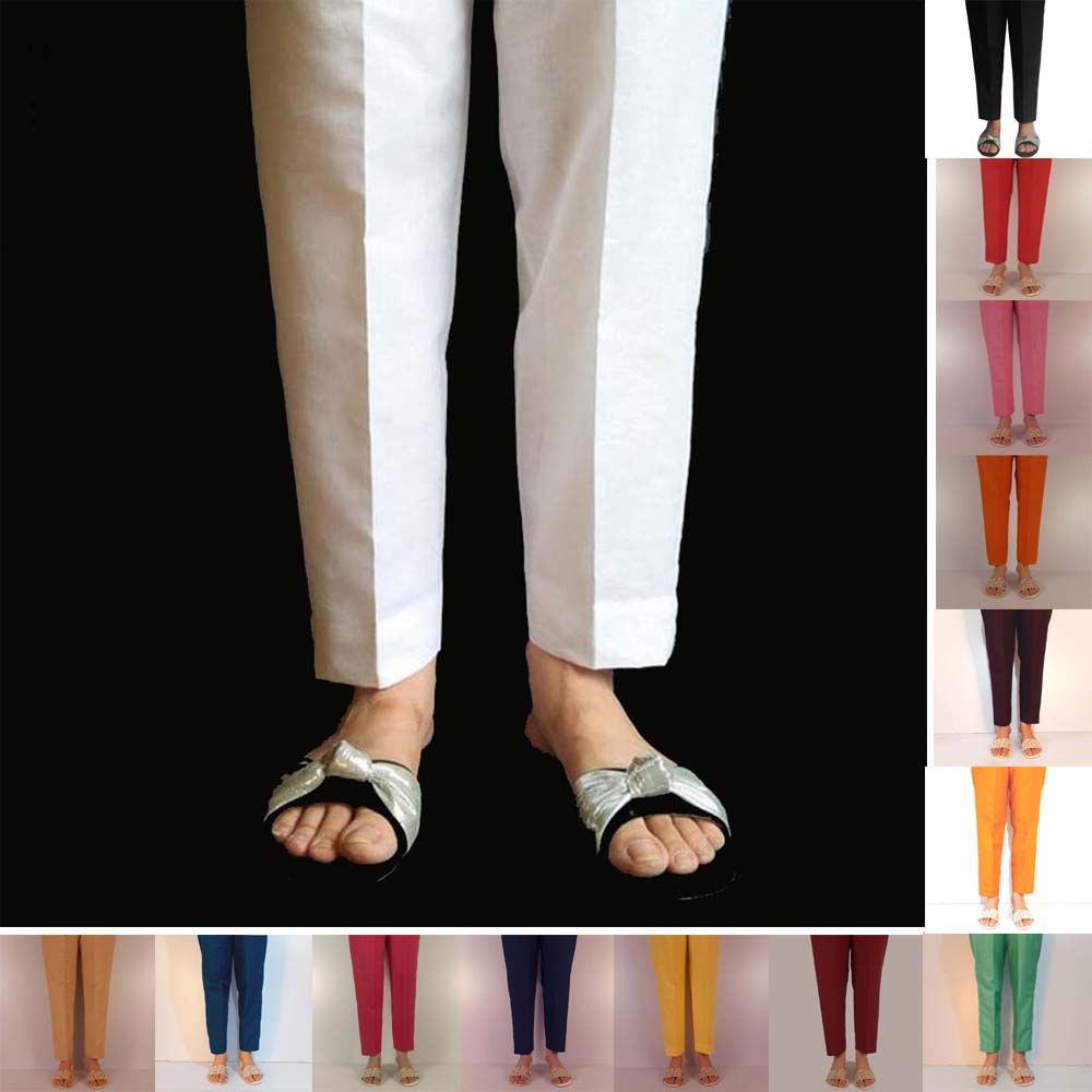 Plain Trouser Pant - Cotton - ZT116