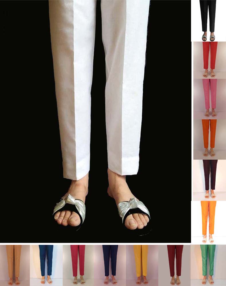 Plain Trouser Pant - Cotton - ZT116