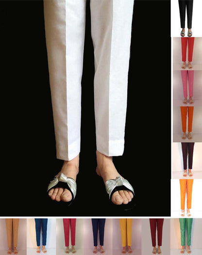Plain Trouser Pant - Cotton - ZT116