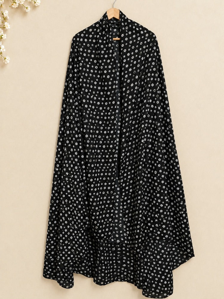 Black Irani Gol Chaddar