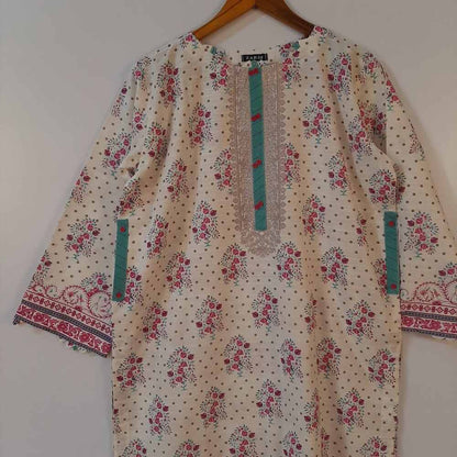 Printed Khadar Kurti - ZK221