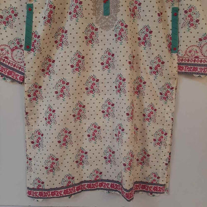 Printed Khadar Kurti - ZK221