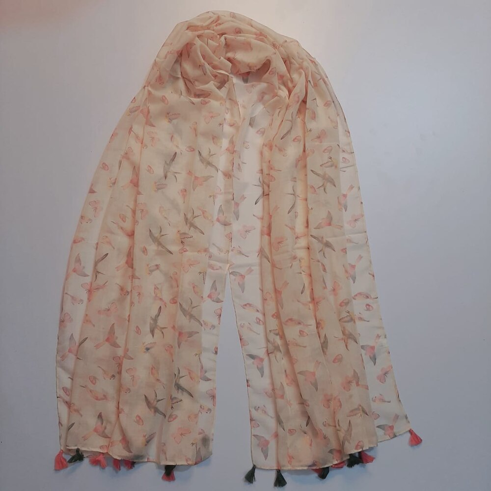 Printed Lawn Scarf Stole – 180 x 80 Cm –  ZSC127