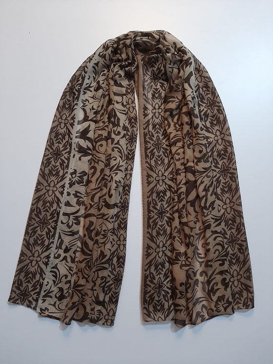Printed Lawn Scarf Stole  – ZSC01