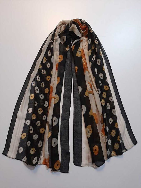 Printed Lawn Scarf Stole  – ZSC01