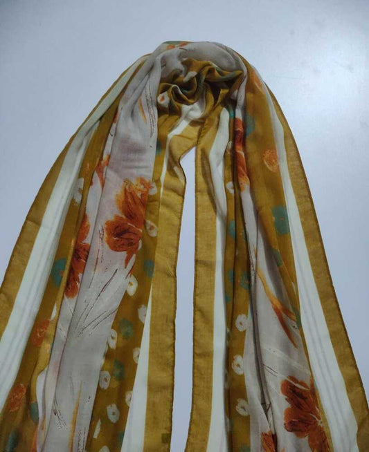 Printed Lawn Scarf Stole  – ZSC04