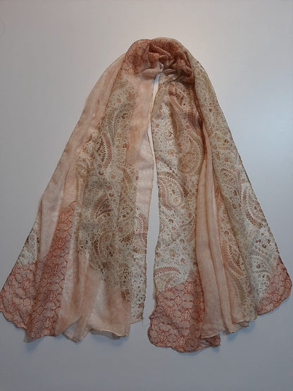 Printed Lawn Scarf Stole  – ZSC18