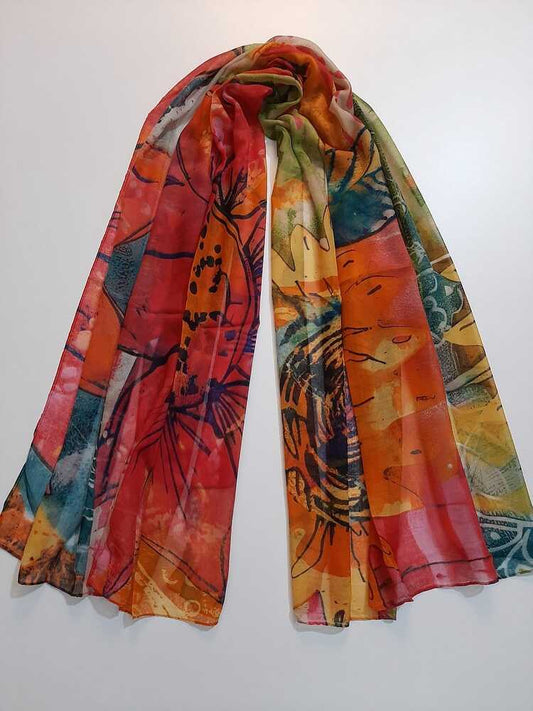 Printed Lawn Scarf Stole  – ZSC20