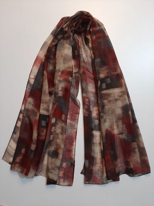 Printed Lawn Scarf Stole  – ZSC26