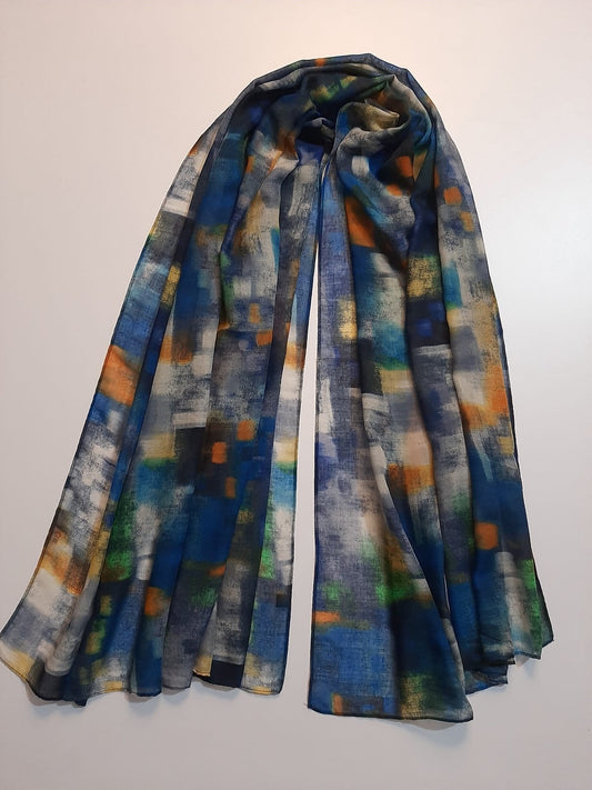 Printed Lawn Scarf Stole  – ZSC26